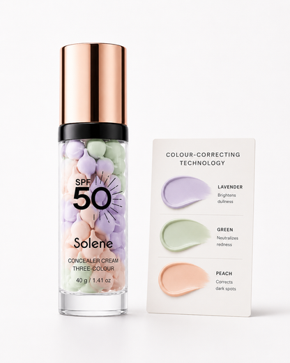 Solene 3-in-1 Color Correcting Primer SPF 50